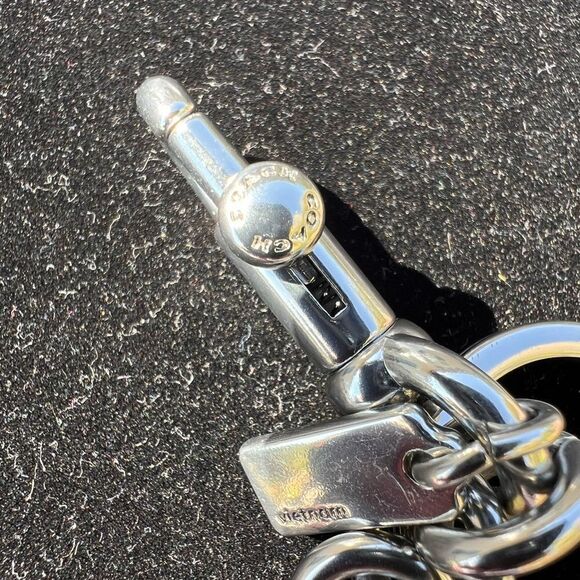 Coach Spinning Star Bag Key Ring Charm - Picture 10 of 13